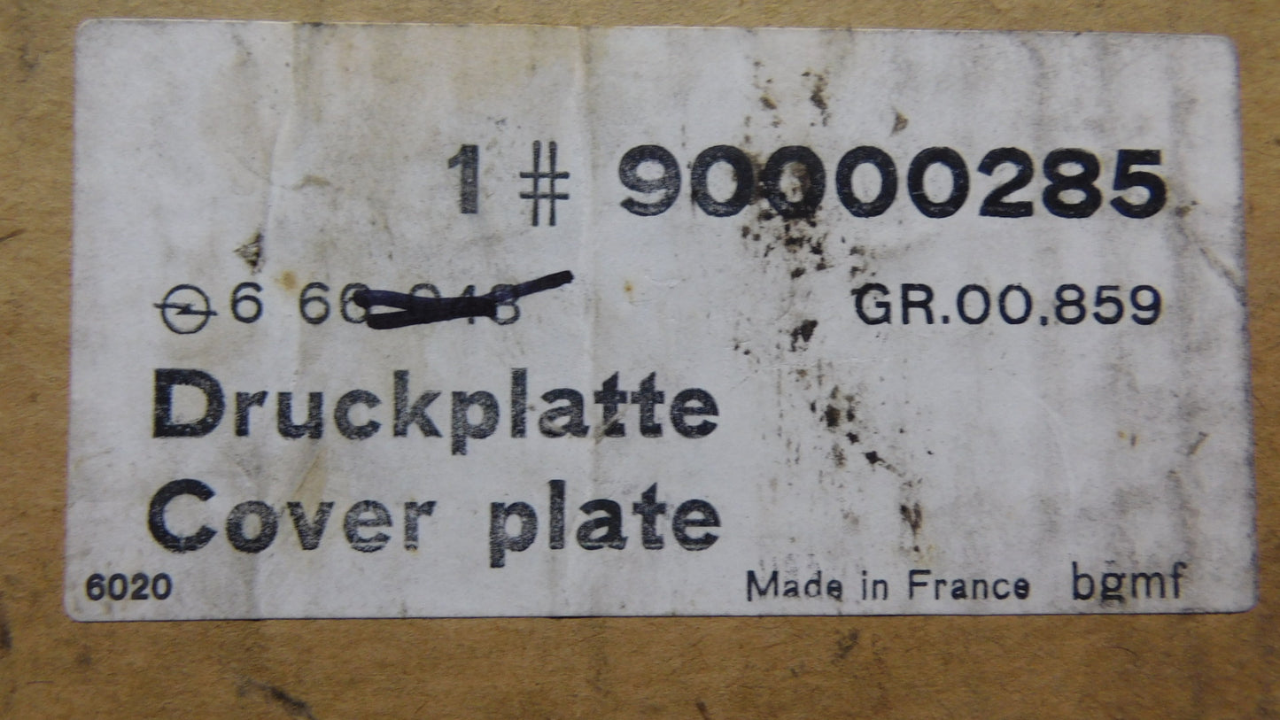 Kupplungsdruckplatte 666048 90000285 Opel Kadett A B C GT