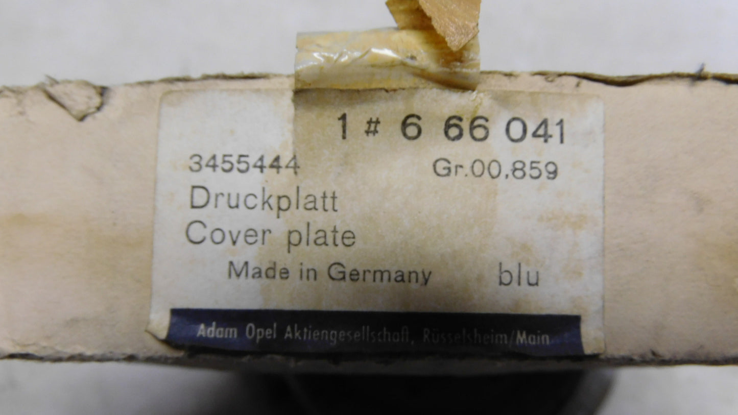 Druckplatte Kupplung 666041 3455444 Opel GT Kadett A B C 1.0 - 1.1