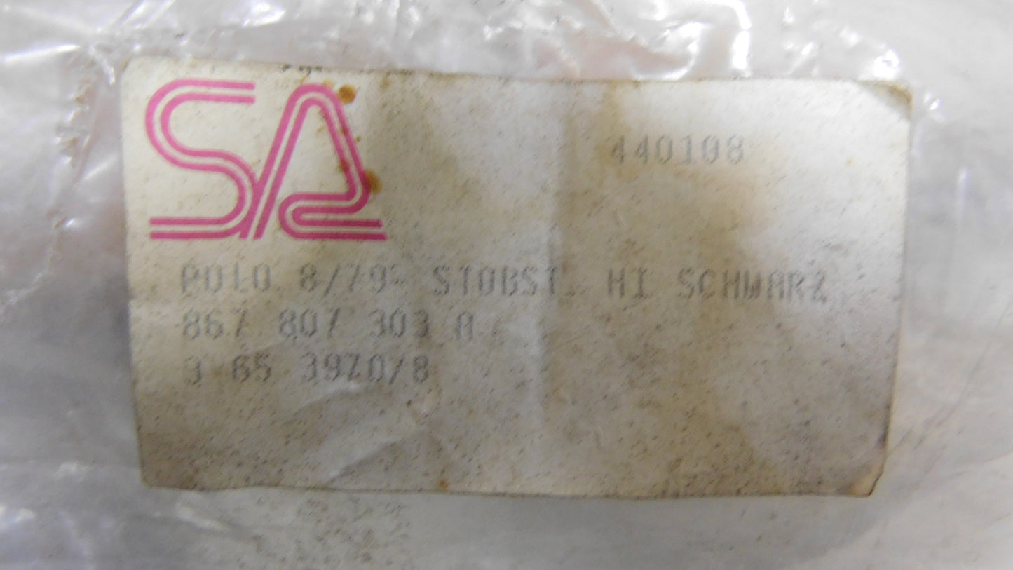 Stoßstange hinten schwarz 440108 VW Polo 2 II MK2 Typ 86C nicht Coupe Berline