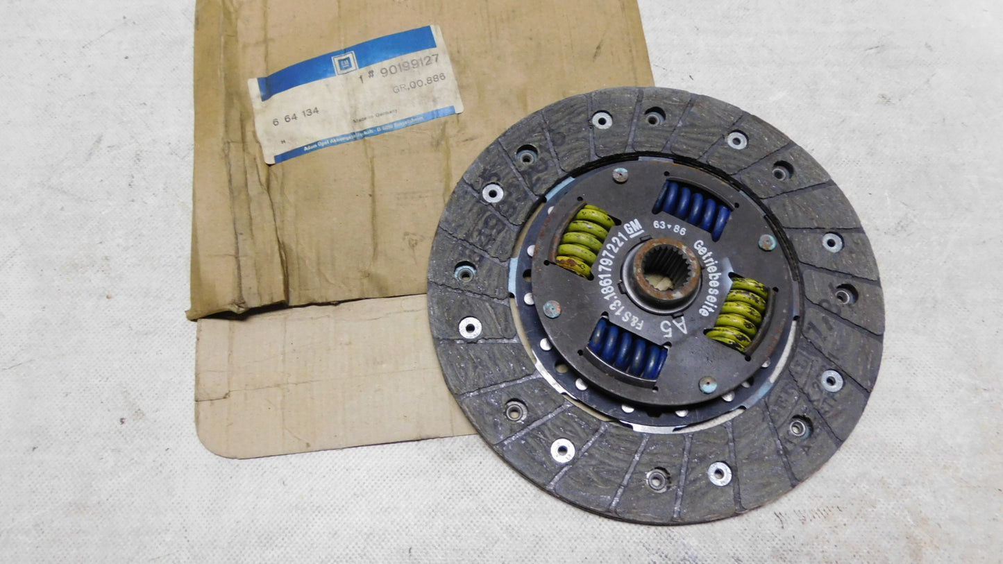 Kupplung Kupplungsscheibe 664134 90199127 Opel Ascona C Kadett E Vectra A Ø200mm 24-Zähne