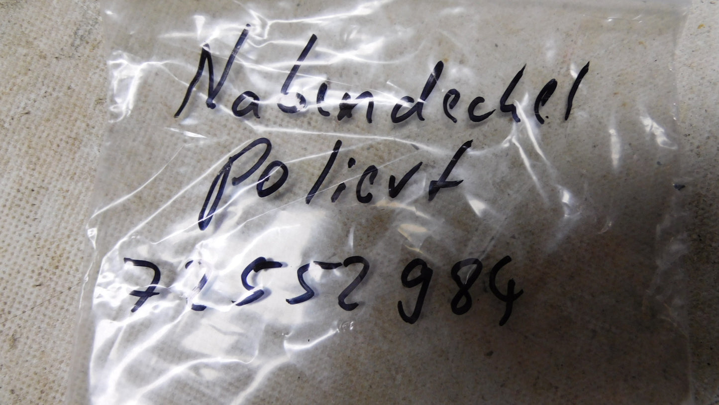 Nabendeckel Deckel Felge Felgendeckel poliert Borbet A 72552984 Fiat Abarth