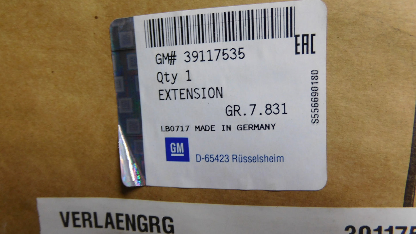 Verlängerung Stoßfängerverkleidung hinten 39117535 Opel Insignia B Kombi