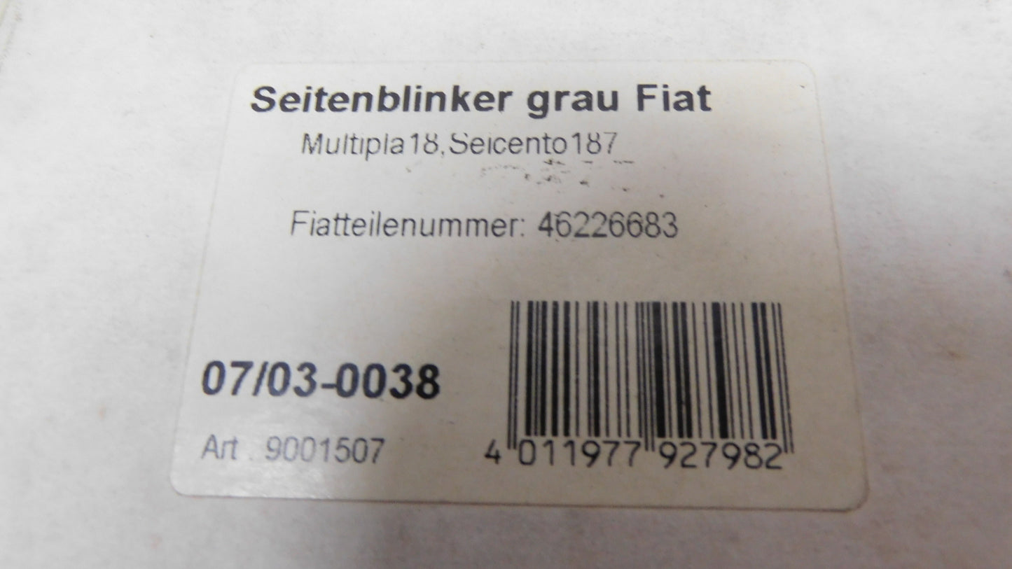 Seitenblinker grau 46226683 Fiat Multipla 18 Seicento 187