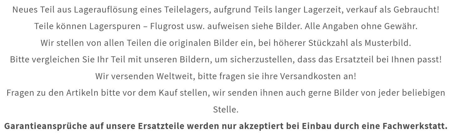 Temparaturfühler PT 200 Temperaturschalter Kühlerlüfter 81274210264 MAN TGA TGL TGM TGS TGX