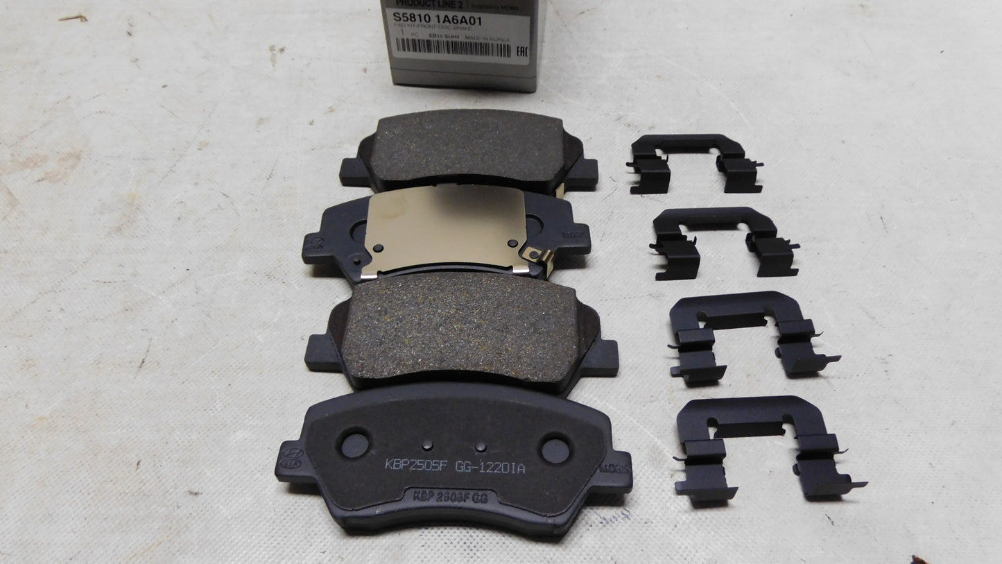 Bremsbeläge Scheibenbremse S58101A6A01 58101A6A01 Hyundai Equus Elantra Veloster I30 Kia Ceed