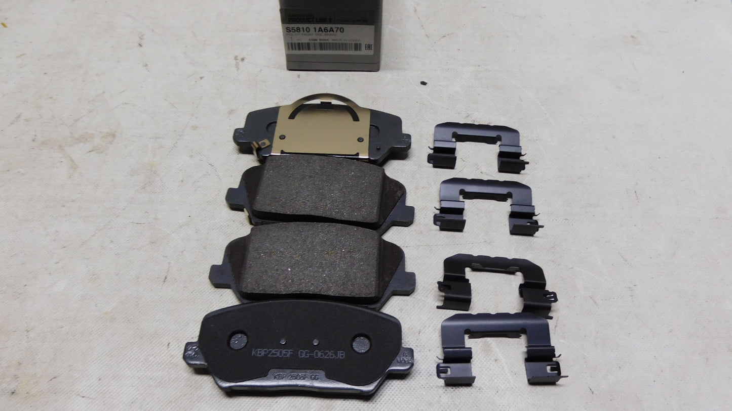 Bremsbeläge Scheibenbremse S58101A6A70 Hyundai Genesis I30 Kia Optima Ceed vorne