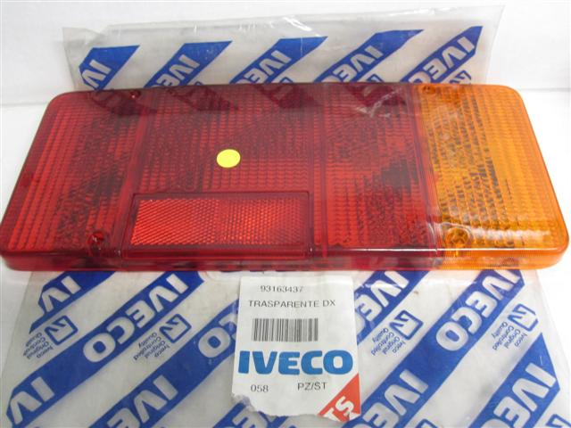 Lichtscheibe Rücklicht Schlussleuchte links 93163437 Iveco Daily II