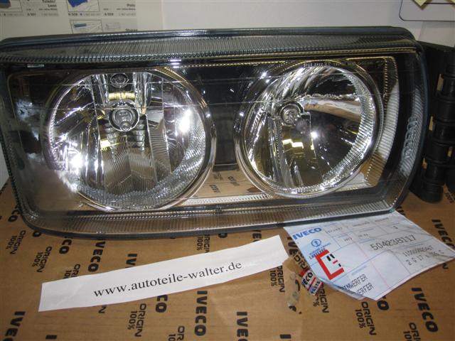Hauptscheinwerfer Scheinwerfer links 504238117 IVECO Trakker