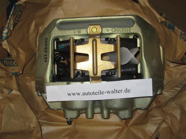 Bremssattel Vorderachse Komplett mit Belägen 4830626 IVECO Daily IV Pritsche / Fahrgestell