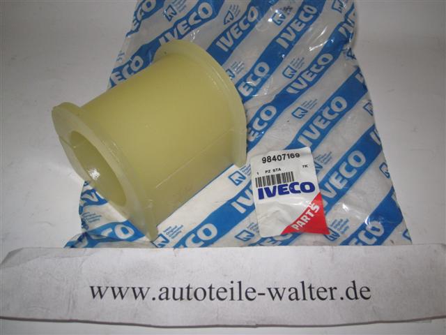 Lagerung Stabilisator Lagerbuchse Hinterachse beidseitig 98407169 IVECO Eurocargo Eurofire
