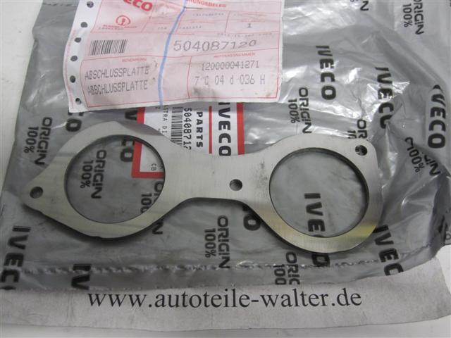 Abschlussplatte Dichtung Nockenwelle 504087120 Iveco Daily ab 2000