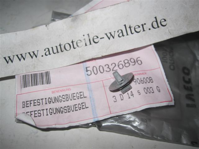 Clip für Rammschutzleiste 500326896 IVECO Daily