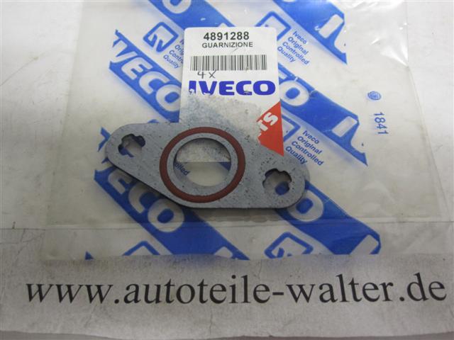 Flachdichtung Dichtung Ölauslass Lader 4891288 IVECO 5802123628