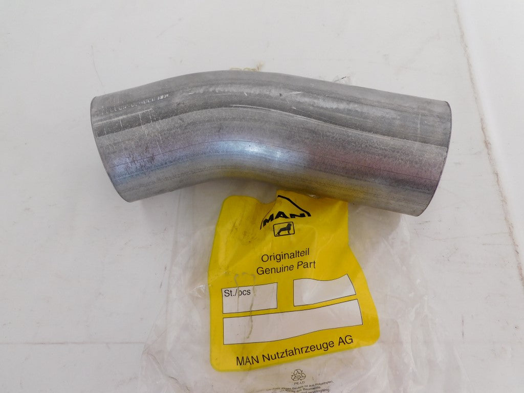 Abgasendrohr Abgasrohr Länge: 270mm mitte 115mm 90mm 81152040253 MAN L M 2000