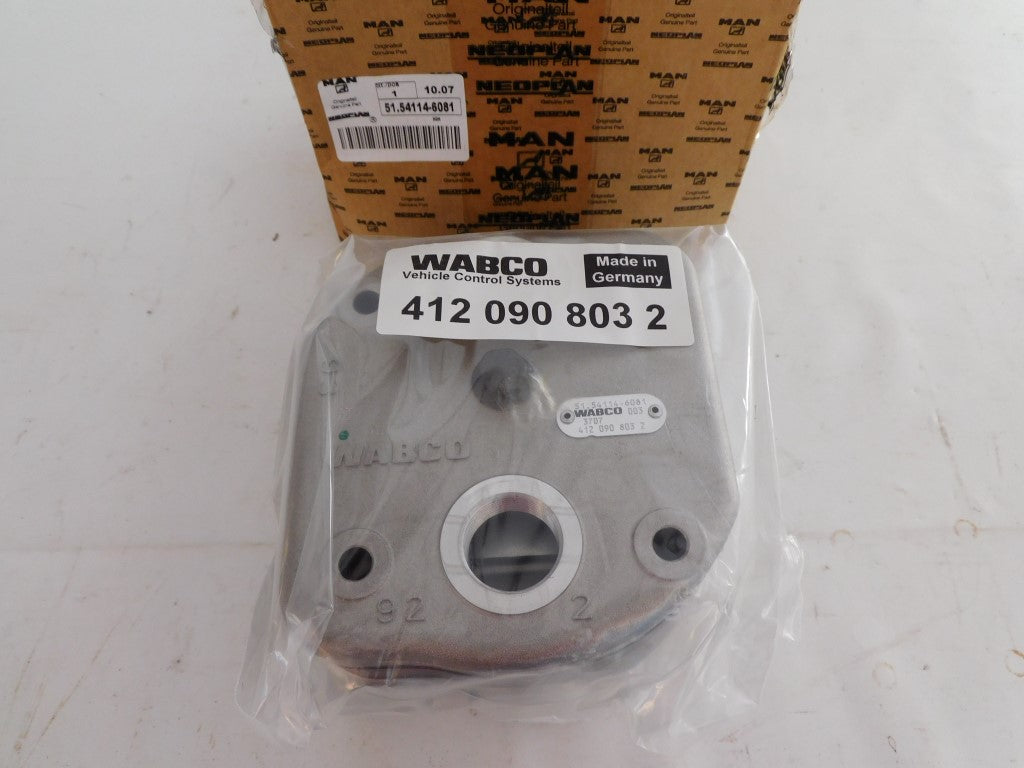 Zylinderkopf Druckluftkompressor MAN WABCO 51541146081 / 4120908032 F E 2000 90 TGA TGX