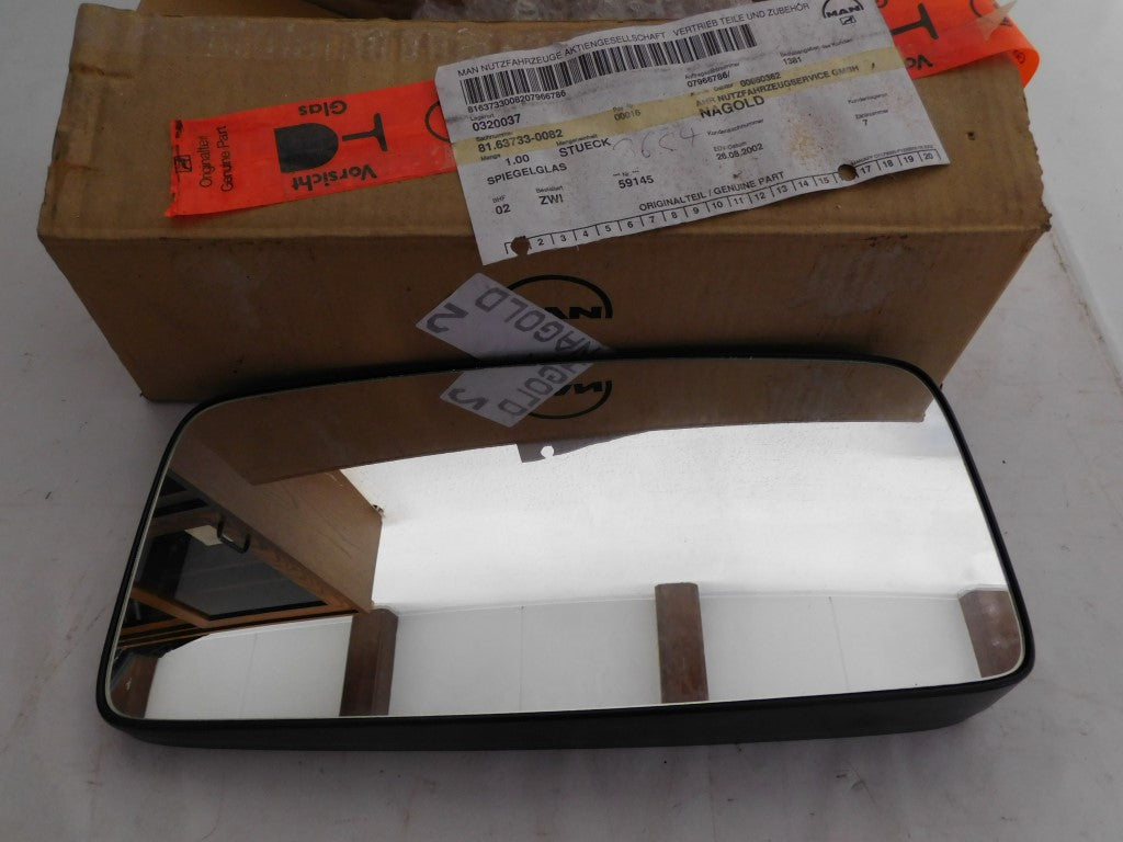 Spiegelglas 24V links rechts beheizt 81637330082 MAN TGA TGM TGS TGX