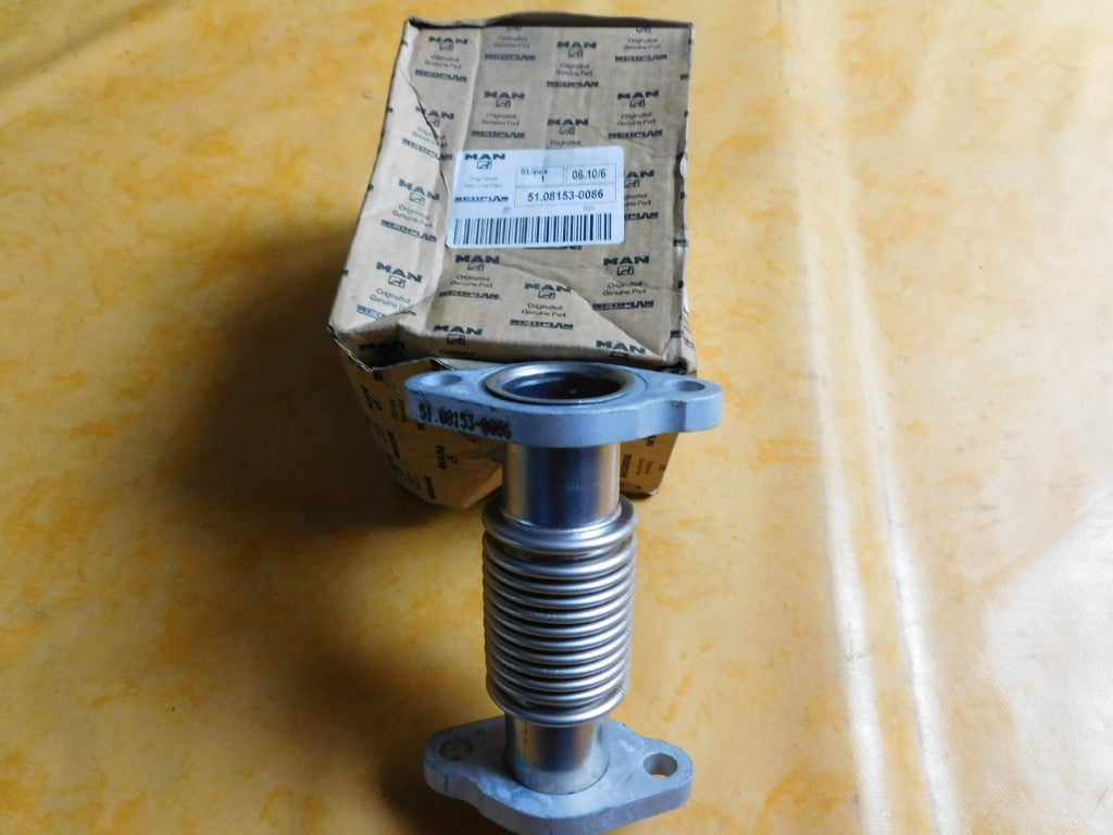 Abgasleitung Abgasrückführungsmodul Turbolader 51081530086 MAN TGA
