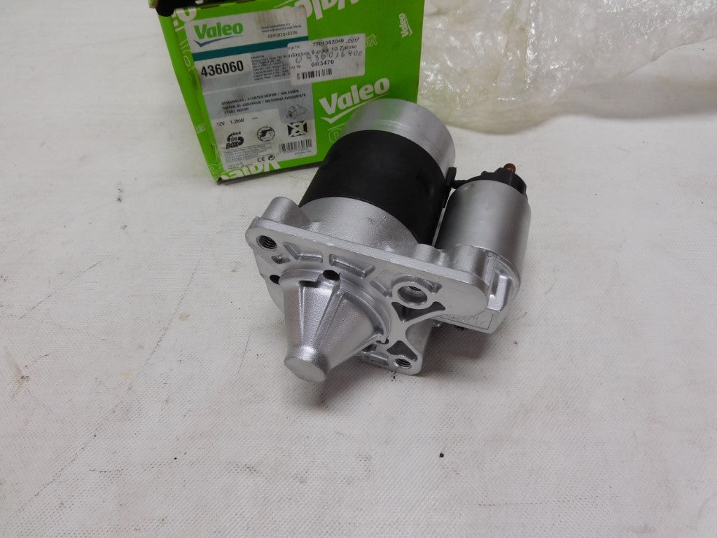 Anlasser Starter Valeo 436060 1,2kw Renault 19 21 Clio Espace Kangoo Laguna Megane Rapid Volvo 440