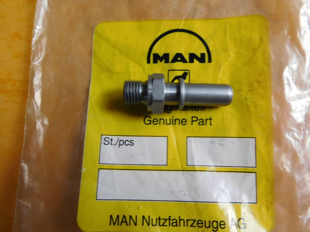Einschraubstutzen M14X15/Sae12-11Smnpb3 51981300458 Turbolader MAN TGS TGX
