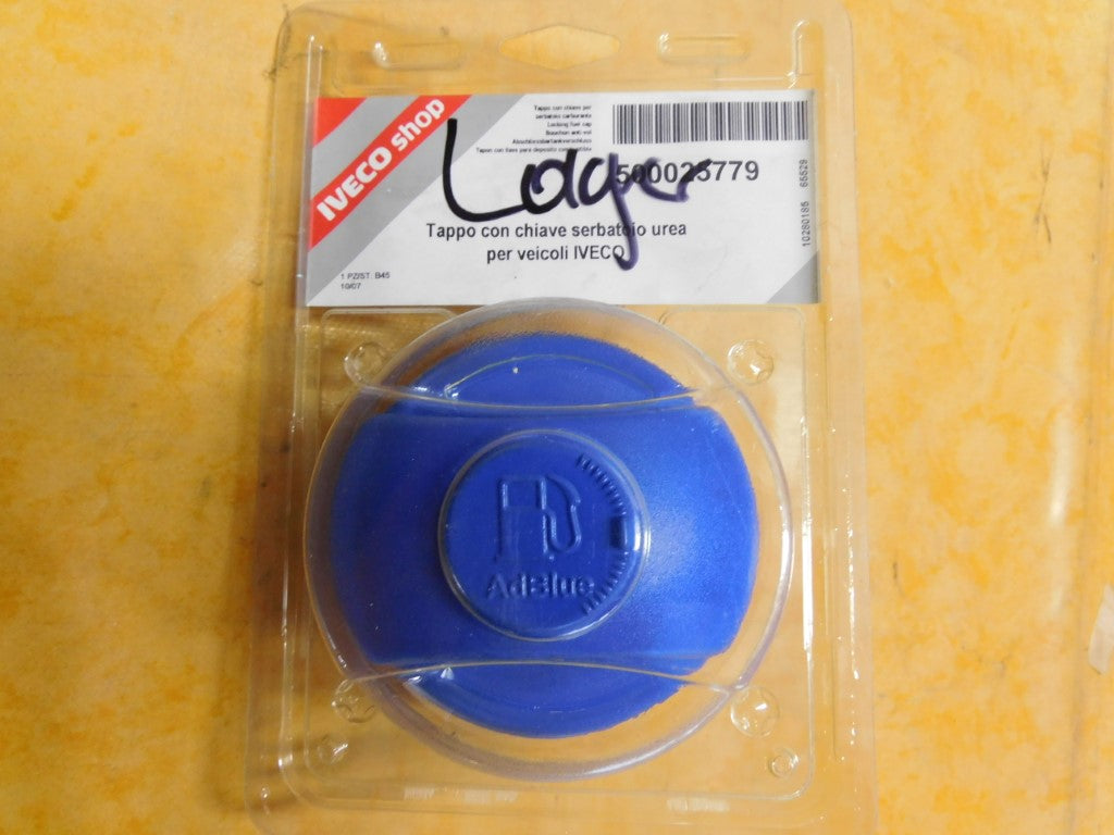 AD Blue Tankdeckel Kappe Mit Schluessel IVECO 500025779 EuroCargo Stralis Takker