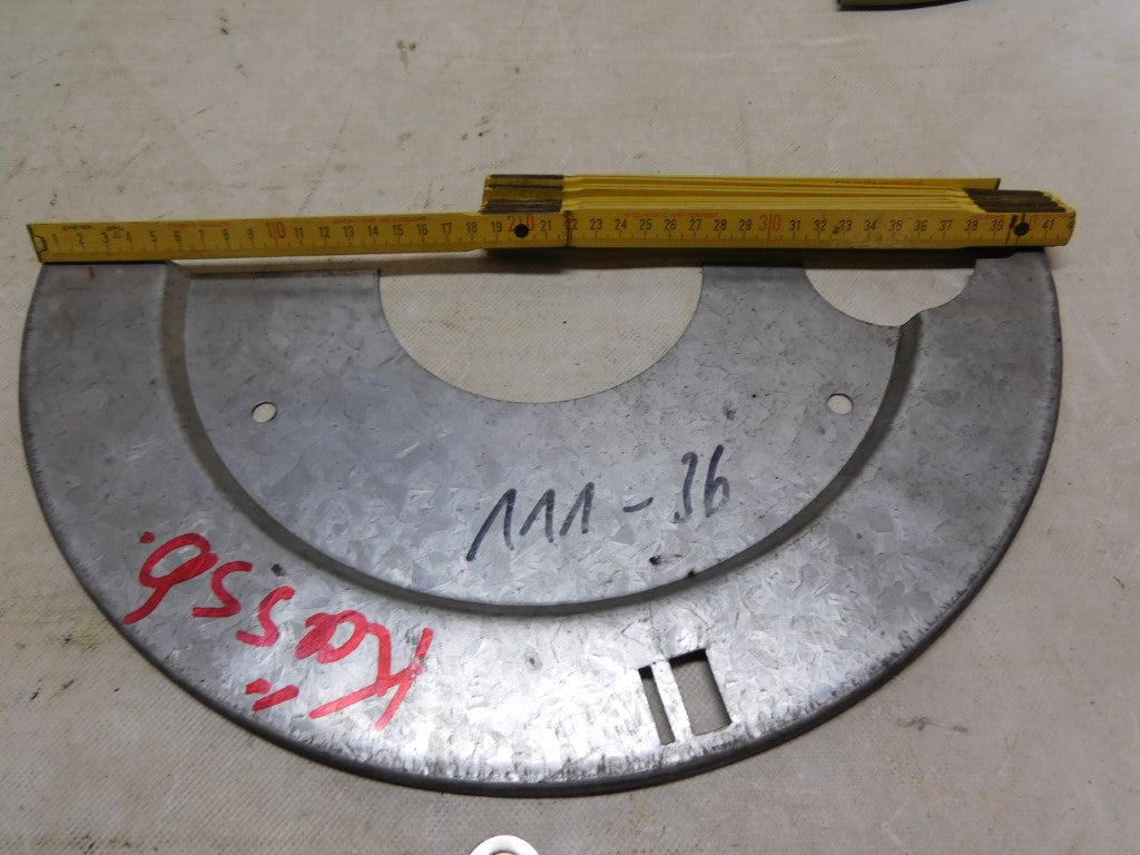 Abdeckblech Blech Abdeckung 015262111136 Kässbohrer