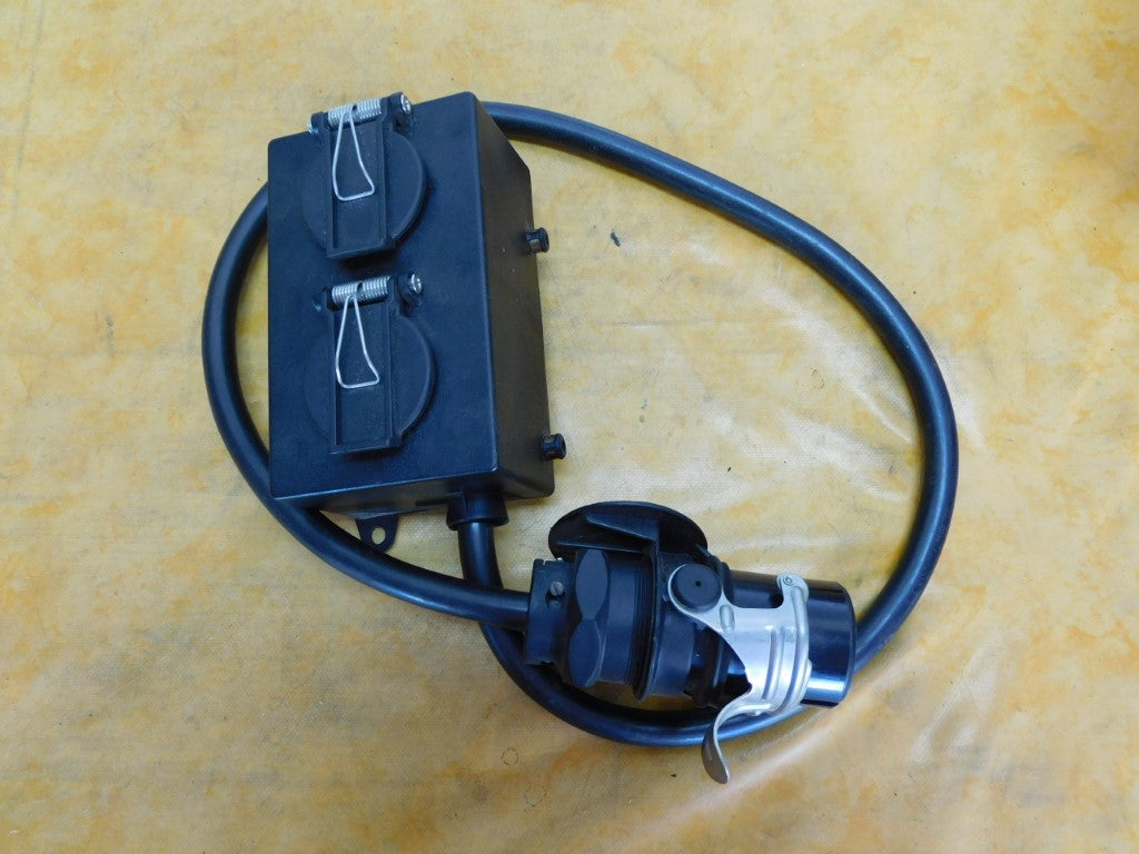 Adapter 24V 2x 7-polig 15-polig A0005452084 Mercedes Actros Atego Axor Zetros