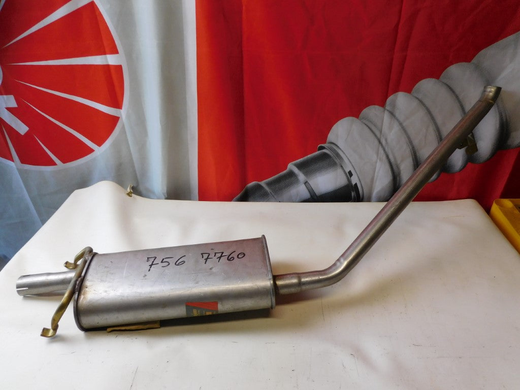 Endschalldämpfer Schalldämpfer Nachschalldämpfer 7567760 Fiat Panda 141