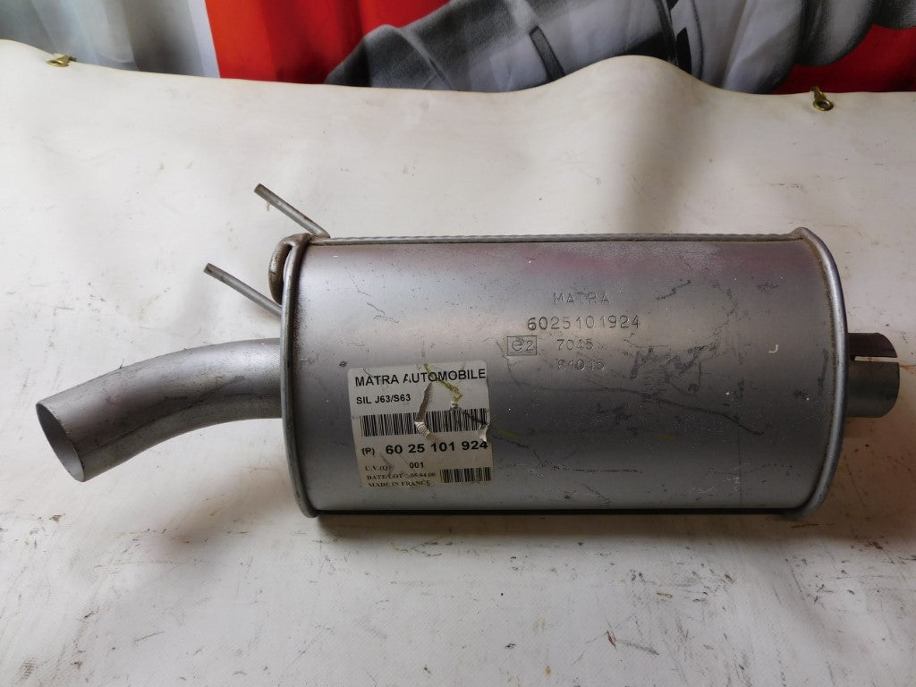Endschalldämpfer Schalldämpfer Nachschalldämpfer 6025101924 Renault Espace 2 II J63 S63