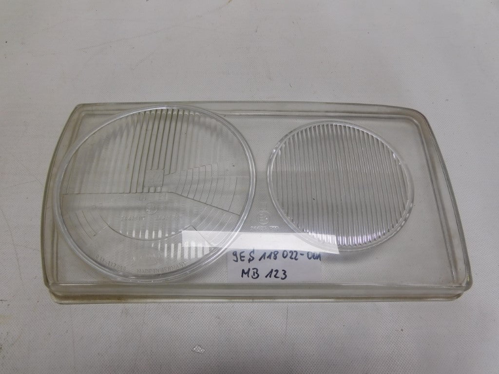 Streuscheibe Scheinwerferglas rechts 9ES118022001 Hella Mercedes W123