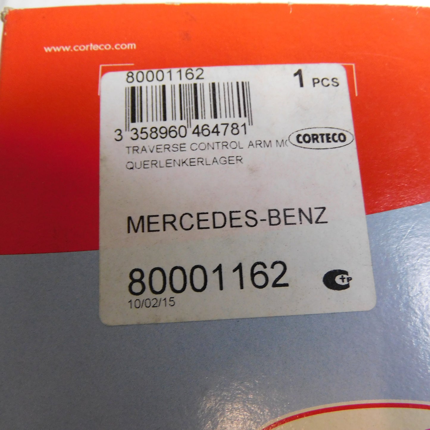 Querlenkerlager Lagerung Lenker Vorderachse 80001162 Corteco Mercedes-Benz E S Klasse
