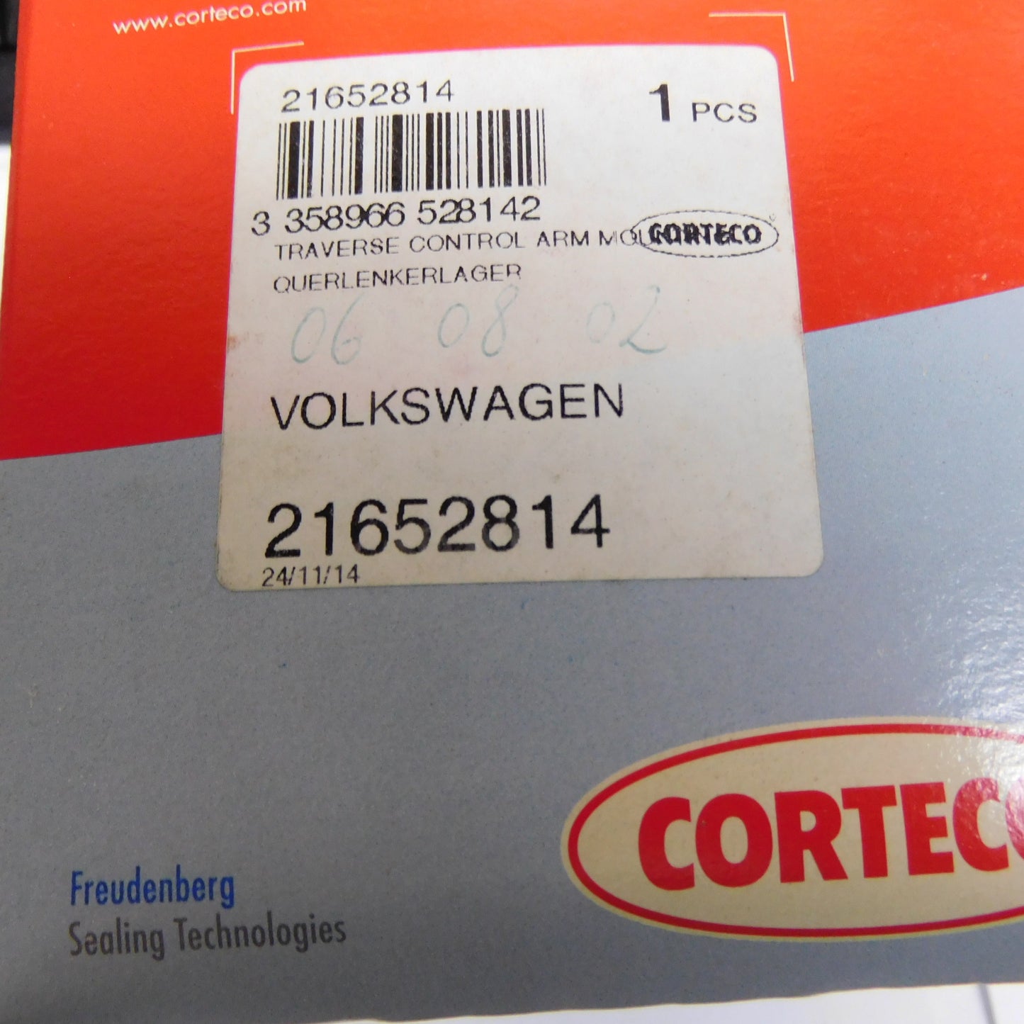 Querlenkerlager Lagerung Lenker 21652814 Corteco Audi A4 A6 A8 VW Passat Skoda Superb