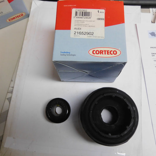 Federbeinstützlager Kugellager 21652902 Corteco VW Passat Golf Vento Corrado Polo Seat Ibiza Cordoba Toledo