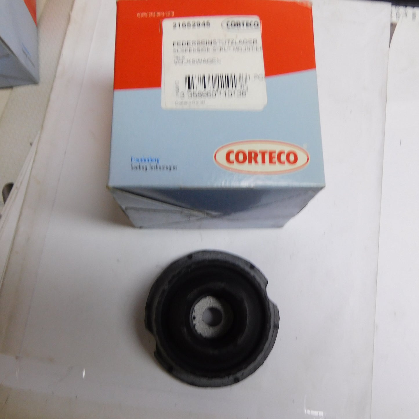 Federbeinstützlager Vorderachse ohne Lager 21652945 Corteco Audi A4 A6 A8 VW Passat B5