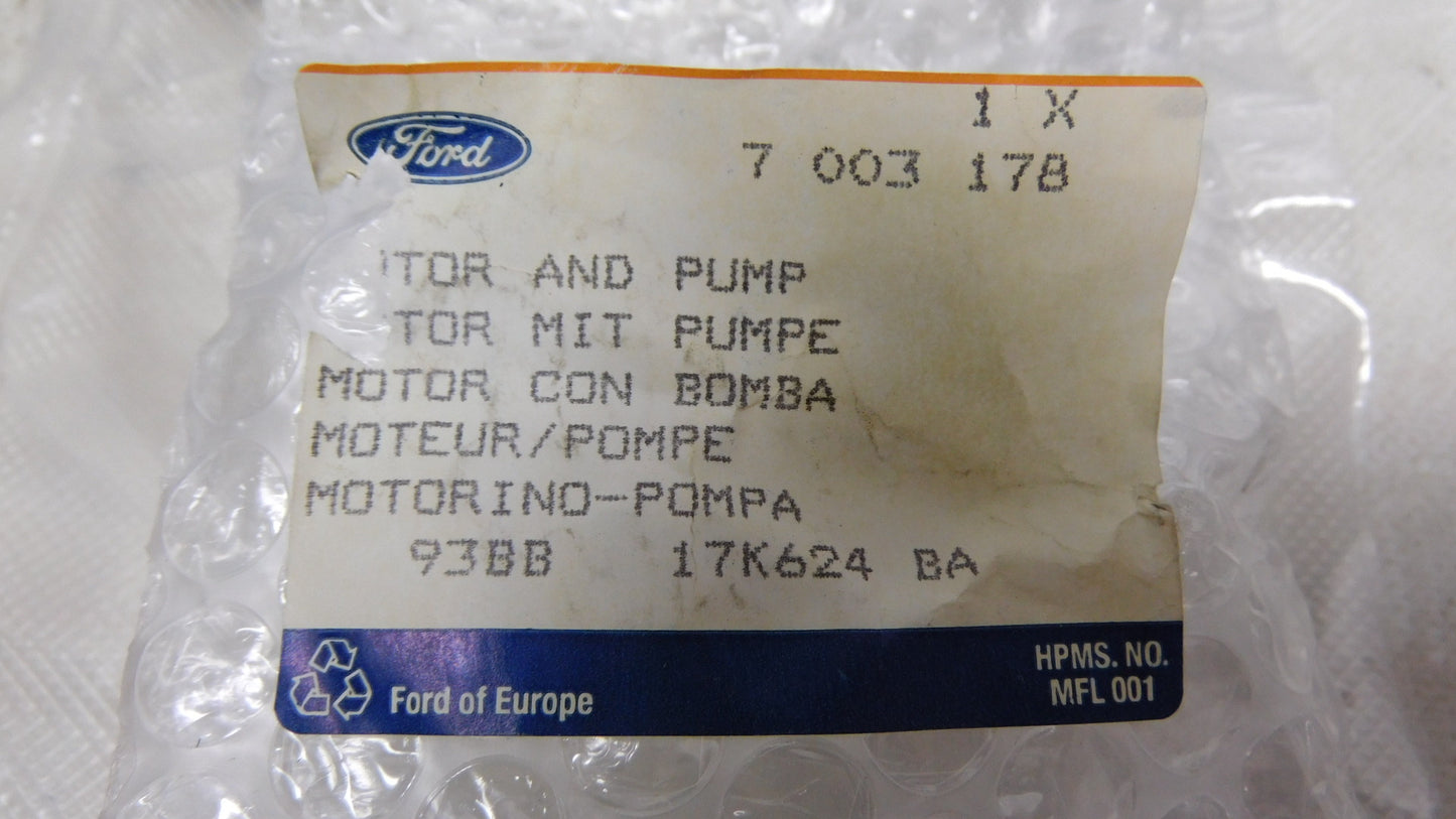 Waschwasserpumpe 7003178 Ford KA Mondeo Transit Escort Scorpio Orion Mazda 121
