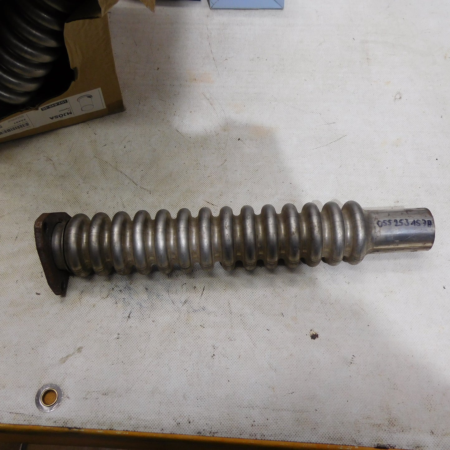 Wellenrohr Abgasrohr vorne OE 055253157A 1241 HJS VW Golf 1 Scirocco 2 Jetta 1