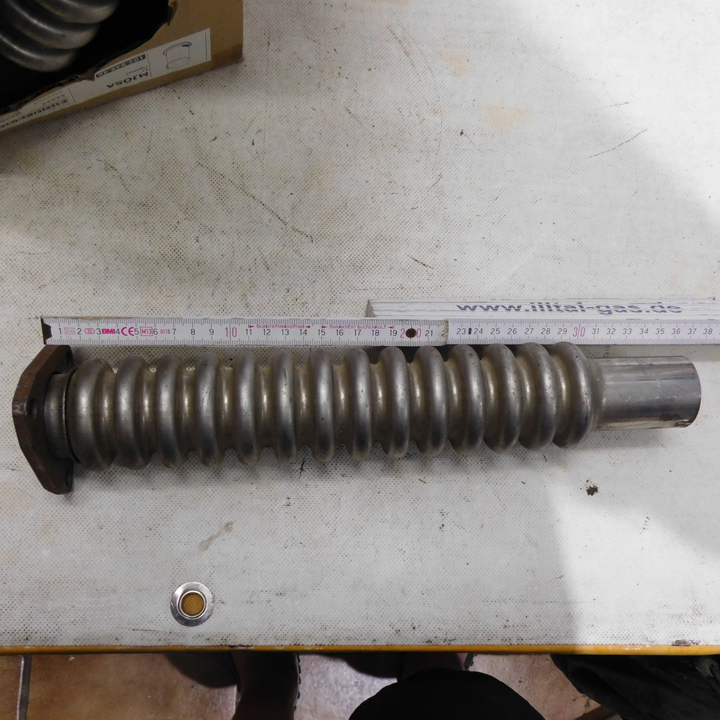 Wellenrohr Abgasrohr vorne OE 055253157A 1241 HJS VW Golf 1 Scirocco 2 Jetta 1