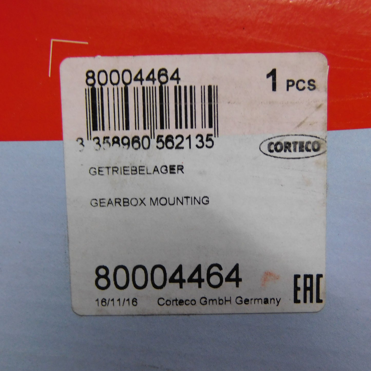 Lagerung Automatikgetriebe 80004464 Corteco Smart Forfour I 454