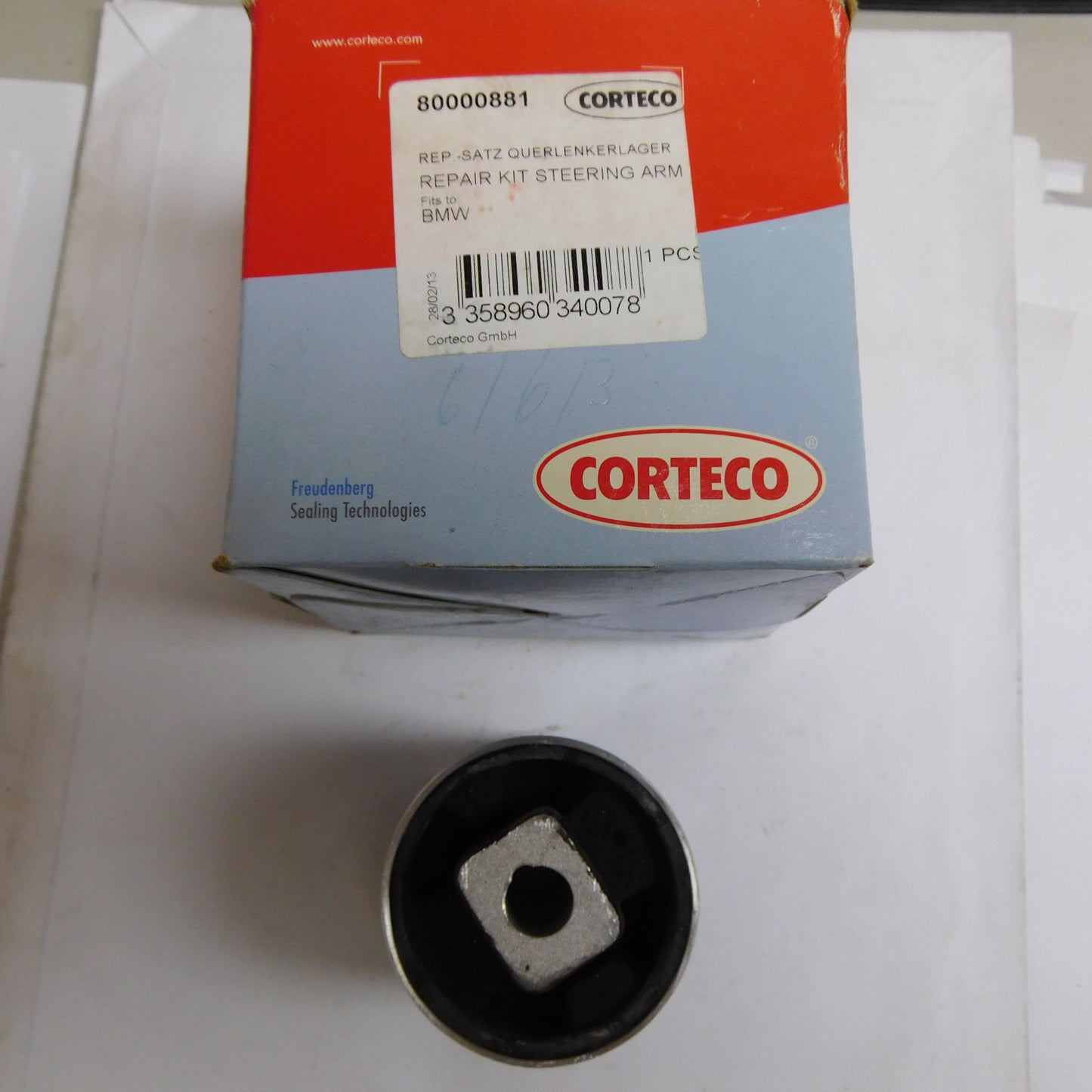 Lagerung Lenker Hydrolager Vorderachse Inhalt 1 Stück 80000881 Corteco BMW 5er E39 Z8 E52