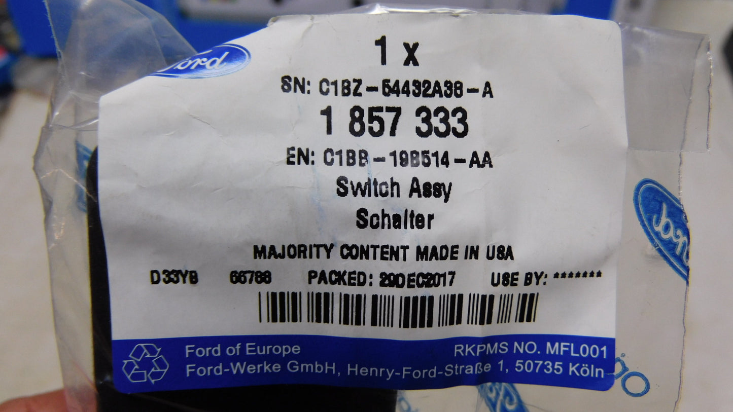 Schalter für Heckklappenentrieglung Griff 1857333 Ford C-Max Fiesta Mondeo