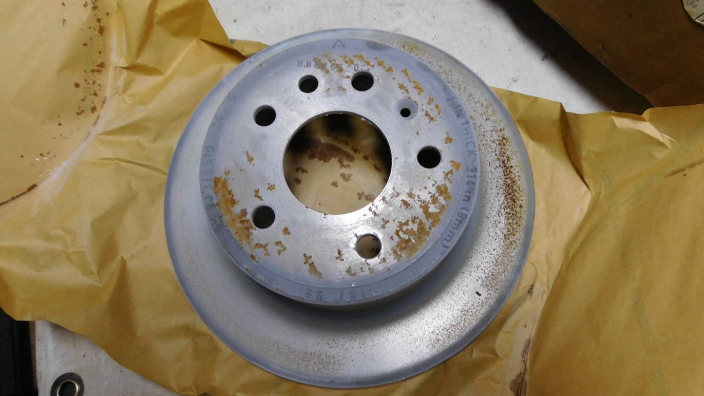 Bremsscheibe hinten 569207 90442651 Opel Calibra Vectra 4x4 Turbo V6 2.0 16V