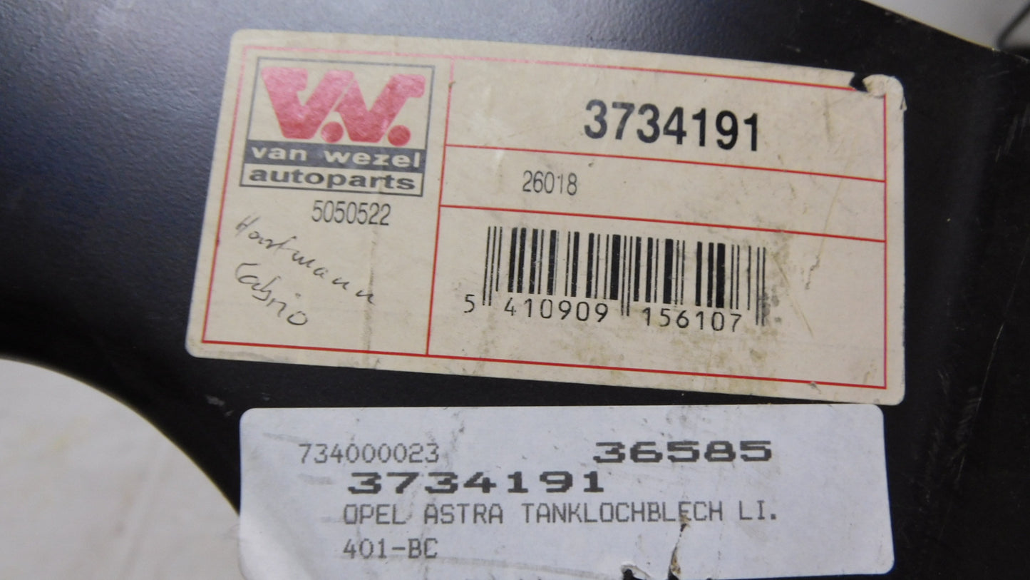 Tanklochblech Reparaturblech 3734191 Opel Astra F CC Caravan Limousine T92