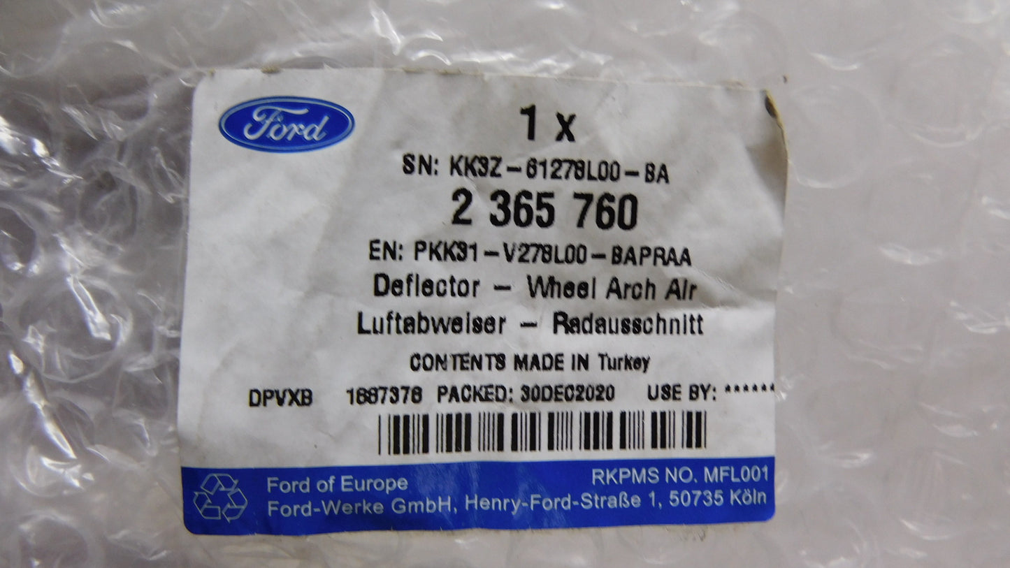 Luftabweiser Zierleiste Radlauf rechts 2365760 Ford Transit V363