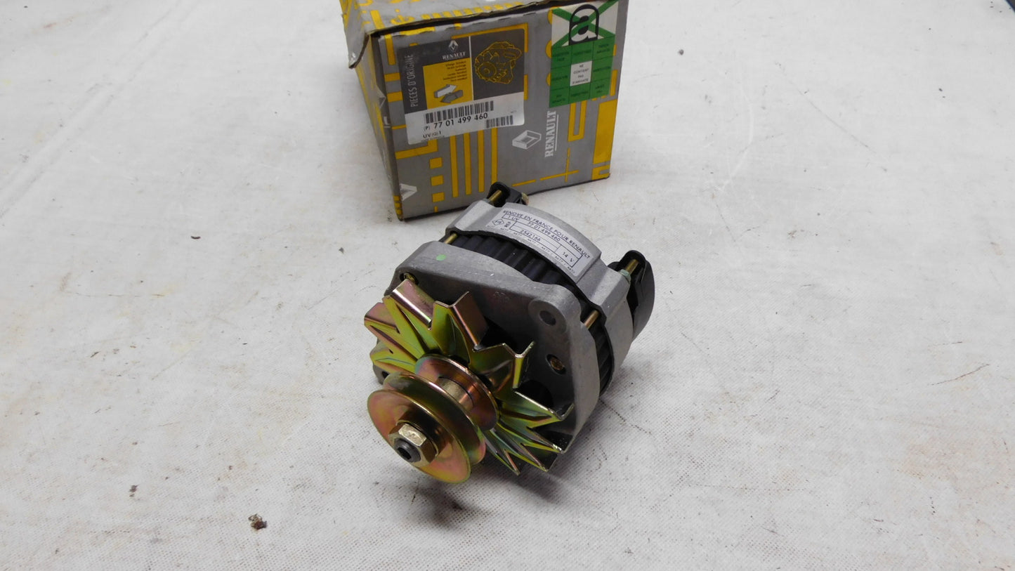 Lichtmaschine 7701499460 2542166 Valeo Renault 5 9 19 20 21 Clio Trafic Rapid