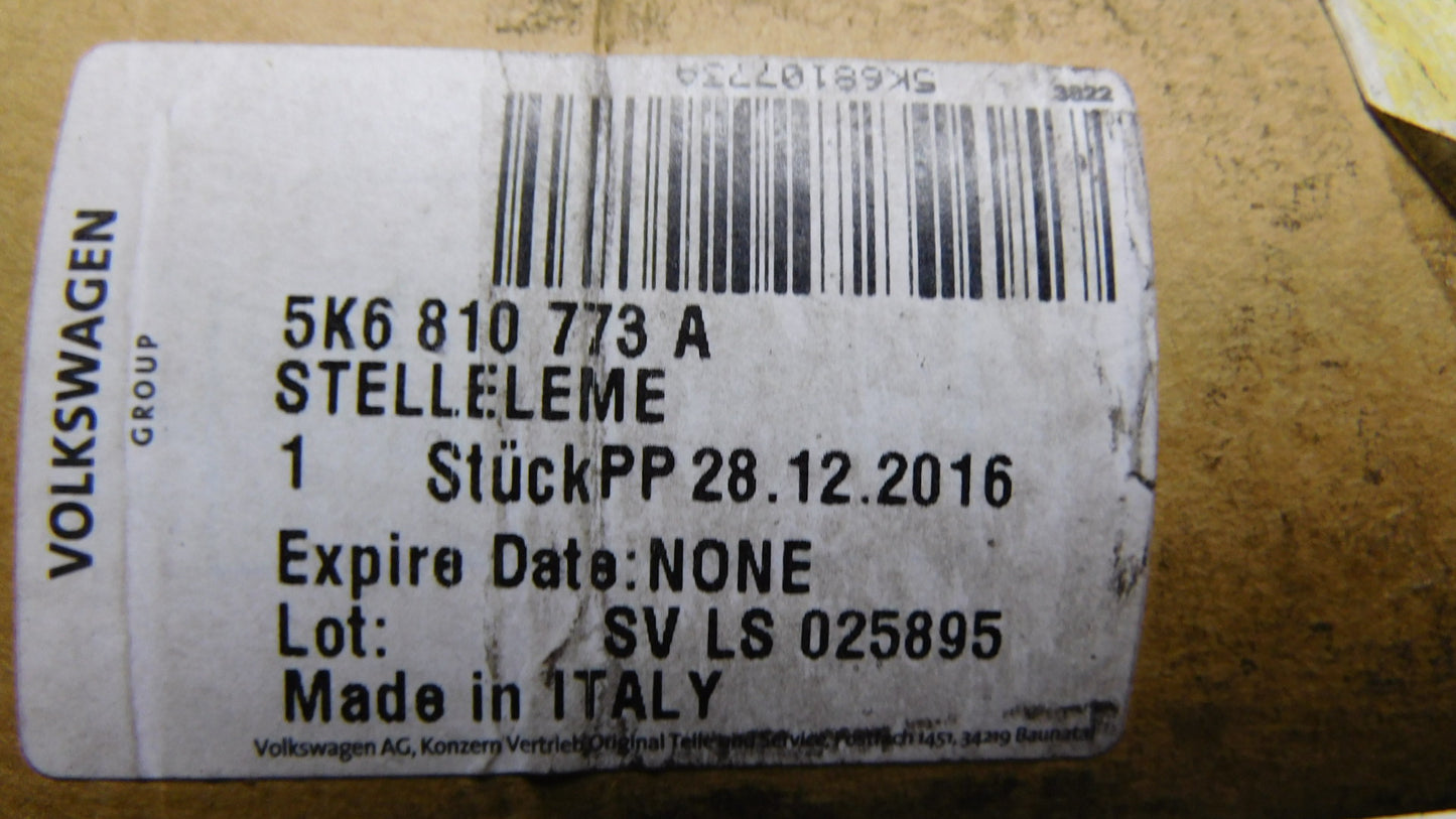 Stellmotor Tankklappe 5K6810773A VW Golf VI 5K