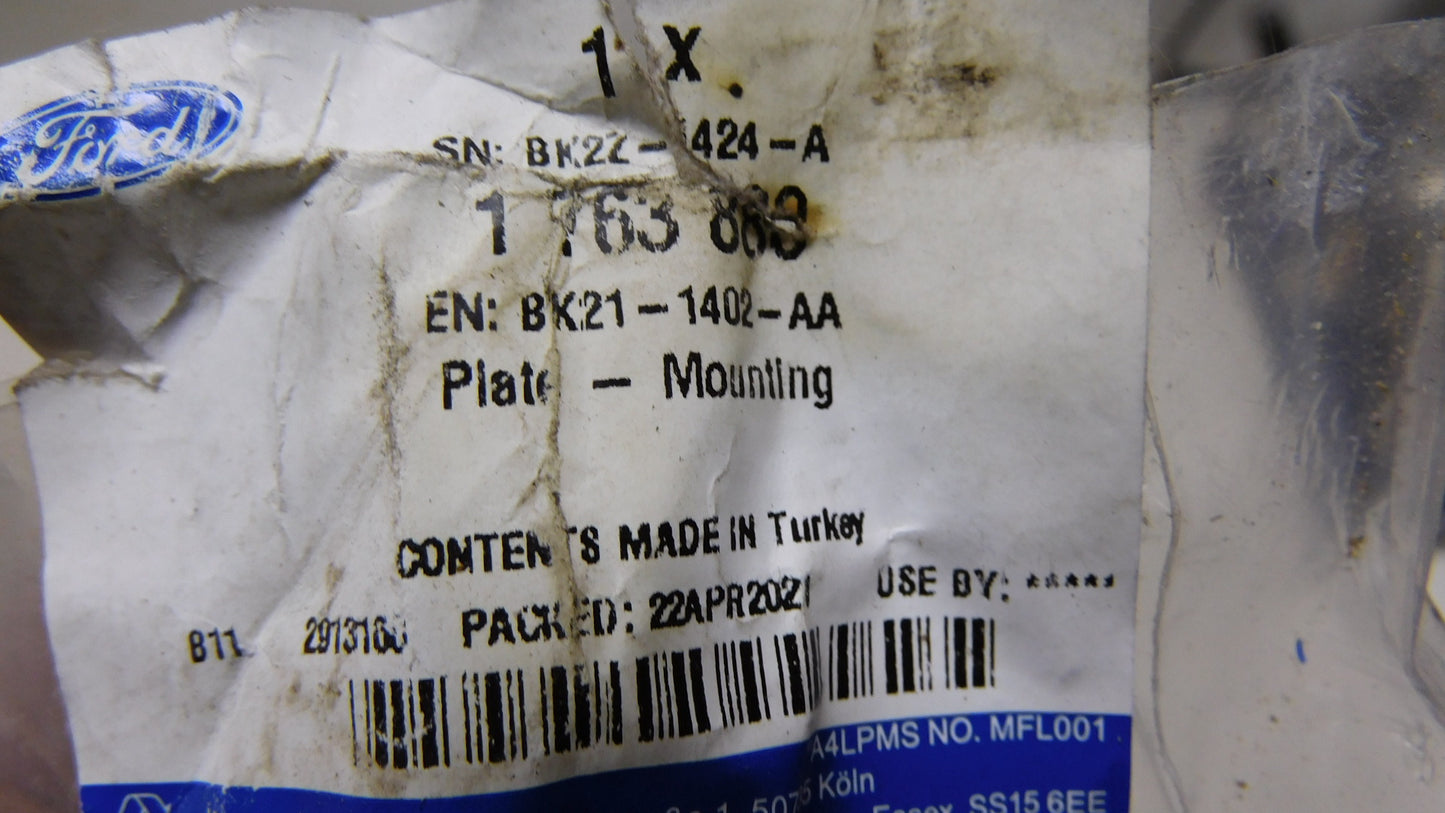 Reserverad Halterung Montageplatte 1763880 Ford Transit Mk8