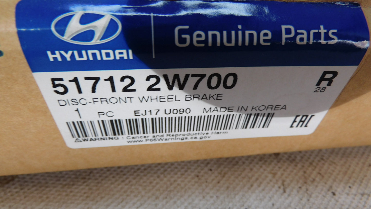 Bremsscheibe 321,0x28,0mm 5x114,3 Belüftet 517122W700 Hyundai Santa Fe Kia Sorento
