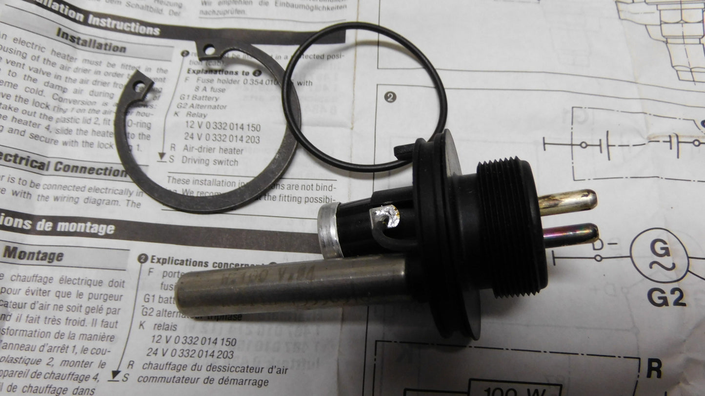 Heizung Lufttrockner A0005480670 Mercedes Benz Unimog U 1700 658.466 - 2538 L