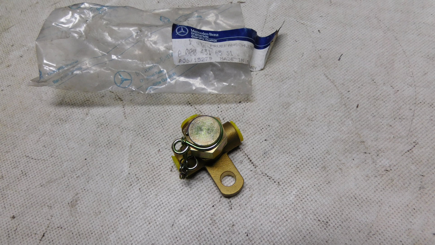 Prüfanschluss Druckluft Hinterachse A0004316531 Mercedes Benz Unimog LF408 U 1150 L