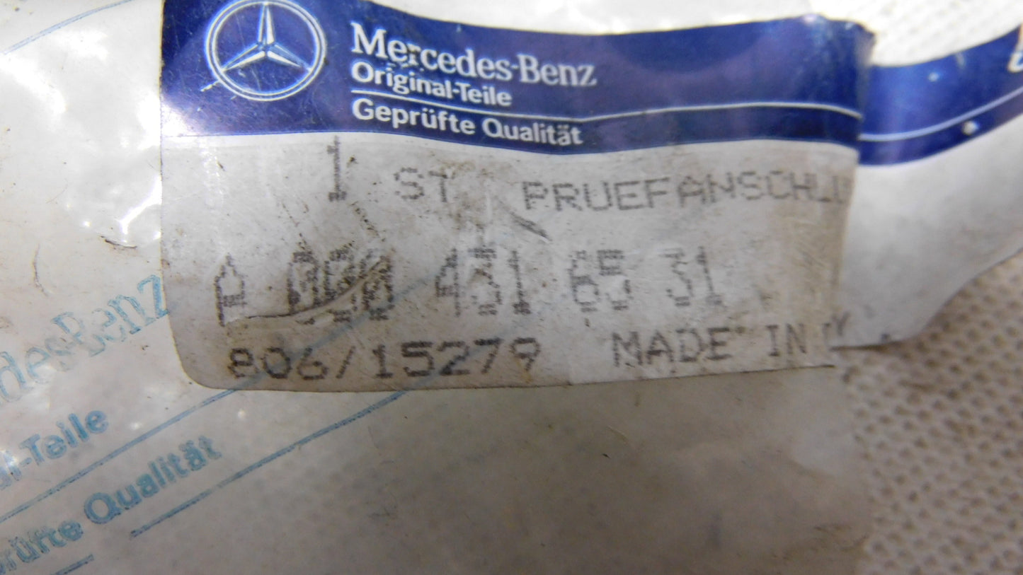 Prüfanschluss Druckluft Hinterachse A0004316531 Mercedes Benz Unimog LF408 U 1150 L
