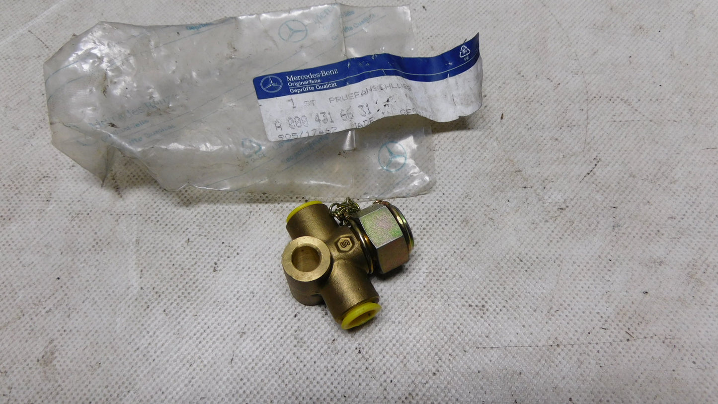 Prüfanschluss Druckluft Hinterachse A0004316631 Mercedes Benz Unimog U 1600 FG 621.086 - 1938